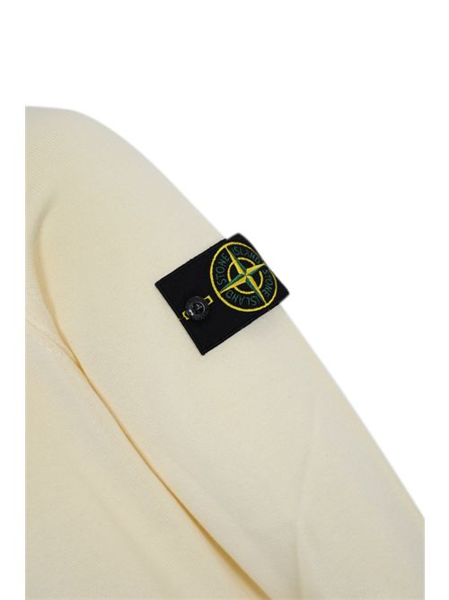 Maglia 5100053 in cotone Soft Organic Ivory STONE ISLAND | 5100053S00B2V0093